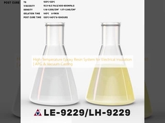 ইলেকট্রিক আইসোলেশনের জন্য উচ্চ তাপমাত্রার ইপোক্সি রজন সিস্টেম।